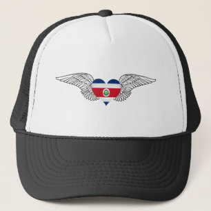 I Love Costa Rica -wings Trucker Hat