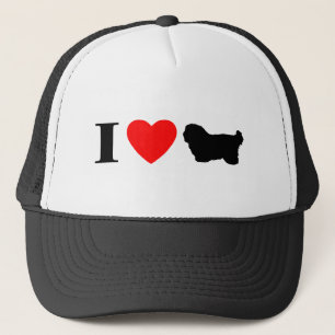 I Love Cotons de Tulear Hat