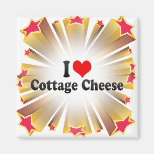 I Love Cottage Cheese Magnet