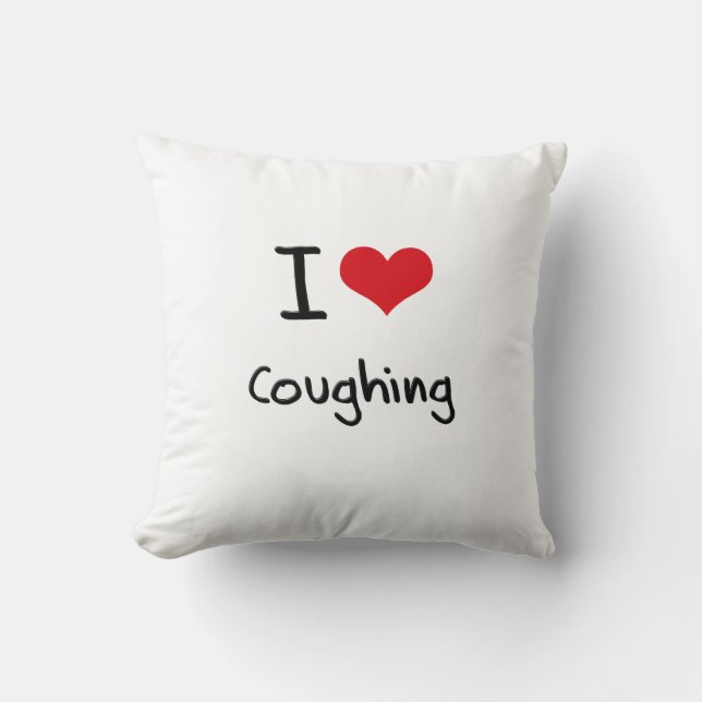 I love Coughing Cushion (Front)