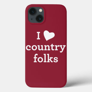 I Love Country iPhone 13 Case