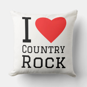 I love country rock cushion