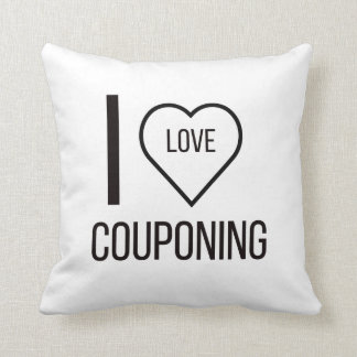 I LOVE COUPONING CUSHION