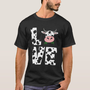 I Love Cow Farmer T-Shirt