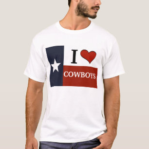 I Love Cowboys T-Shirt