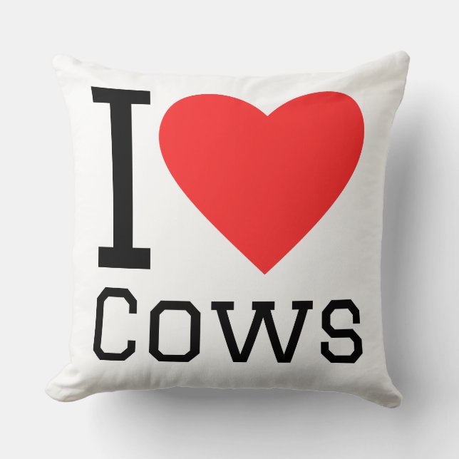 I love cows cushion (Front)