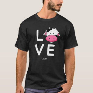 I Love Cows Farmer Cow Humour Cow Mum Cow T-Shirt