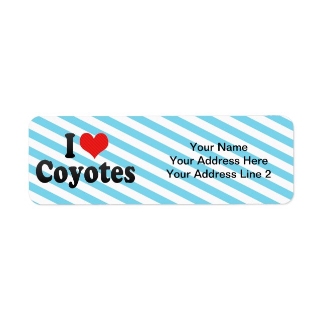 I Love Coyotes (Front)