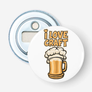 I Love Craft Beer Bottle Opener