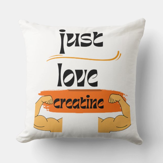 I love creatine  cushion (Front)