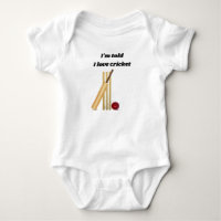 I Love Cricket With Wickets Design