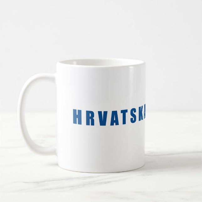 I love Croatia Coffee Mug (Left)