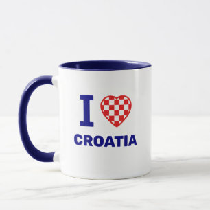 I love croatia mug