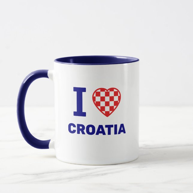 I love croatia mug (Left)