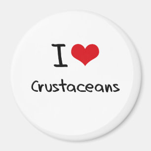 I love Crustaceans Magnet