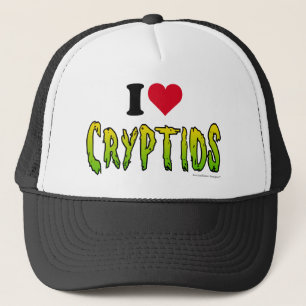 I Love Cryptids Trucker Hat