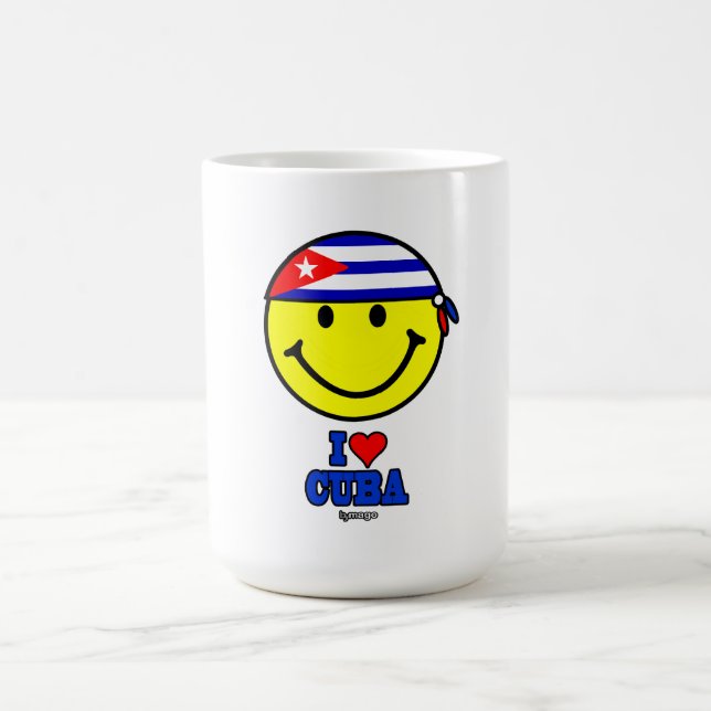 I LOVE CUBA COFFEE MUG (Center)