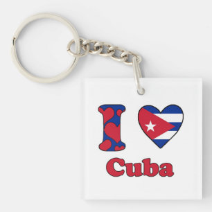 I love Cuba Key Ring
