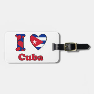 I love Cuba Luggage Tag
