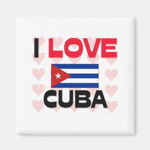 I Love Cuba Magnet