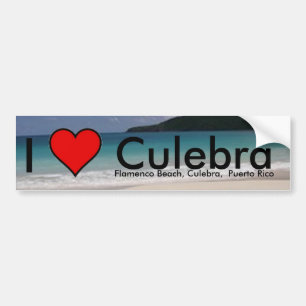 I Love Culebra island, PR Sticker