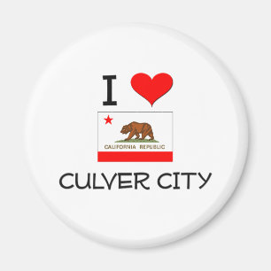 I Love CULVER CITY California Magnet