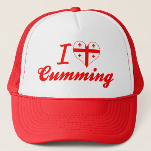 I Love Cumming, Georgia Trucker Hat