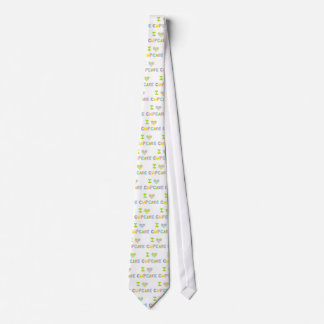 I Love Cupcake Tie