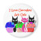 "I love cupcakes and cats"--Cupcake Lovers Gifts