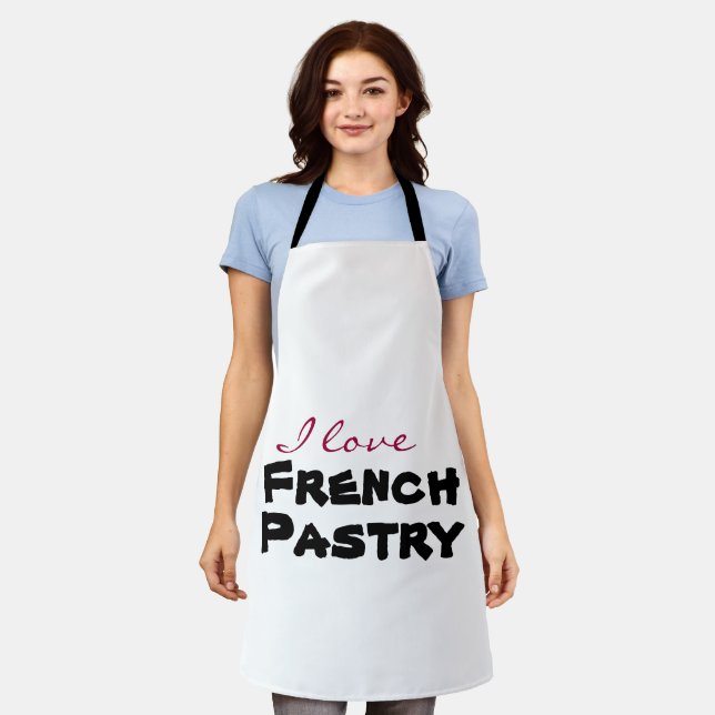 I love [customize] apron (Worn)