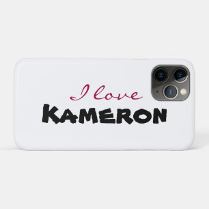 I love [customize] Case-Mate iPhone case