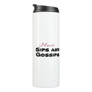 I love [customize] thermal tumbler
