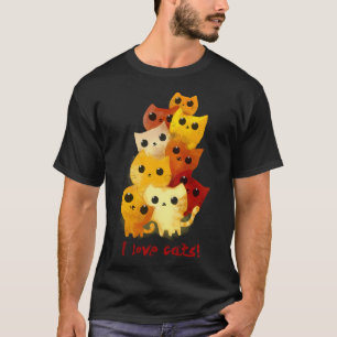 I Love Cute Cats T-Shirt