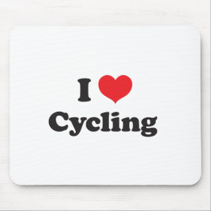 I love cycling mouse pad