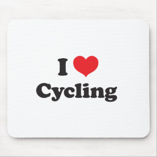 I love cycling mouse pad