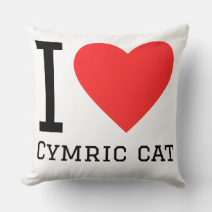 I love cymric cat cushion