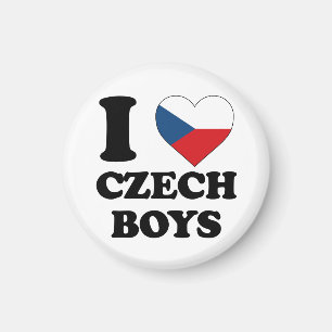 I love Czech Boys Magnet