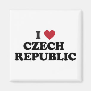 I Love Czech Republic Magnet