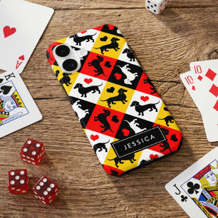 I Love Dachshunds Cute Doxie Pattern