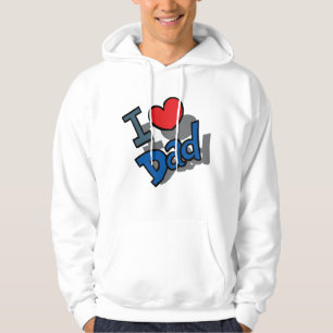 I Love Dad Hoodie