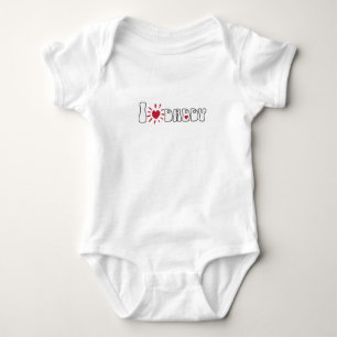 I love Daddy  Baby Bodysuit