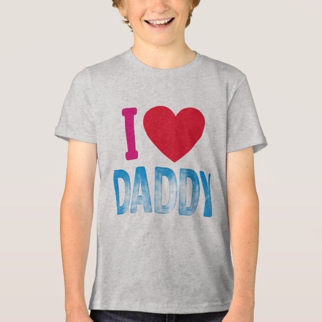 "I LOVE DADDY" TSHIRT (Front)