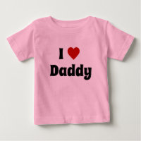 I love daddy tshirt