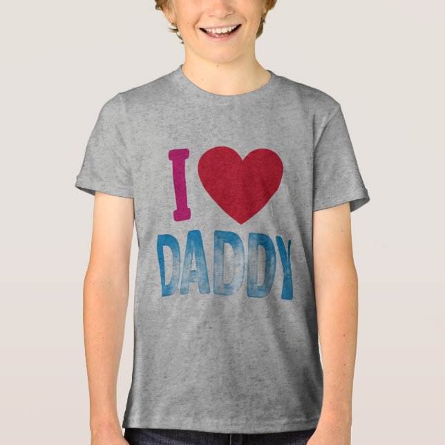 "I LOVE DADDY" TSHIRT (Front)