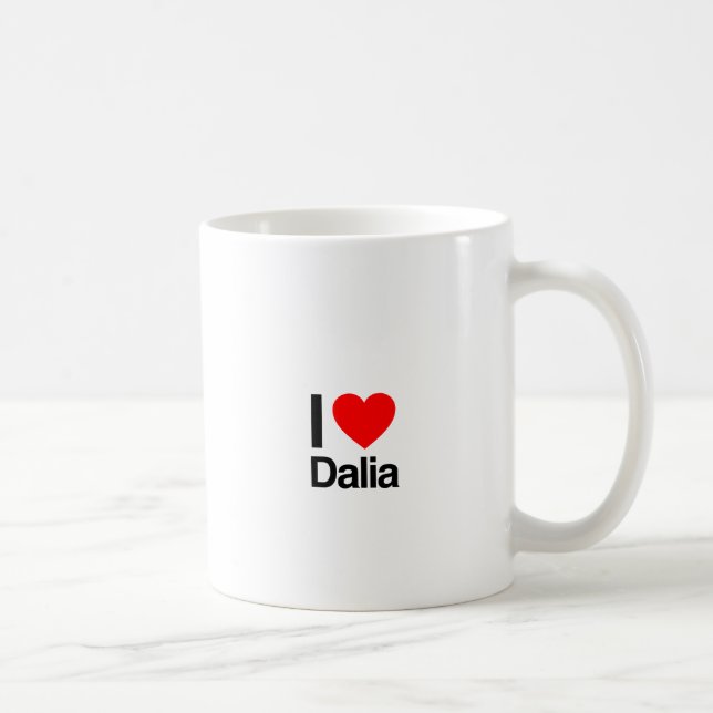 i love dalia coffee mug (Right)
