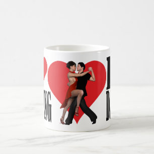 I Love Dancing ~ Argentine Tango I Coffee Mug