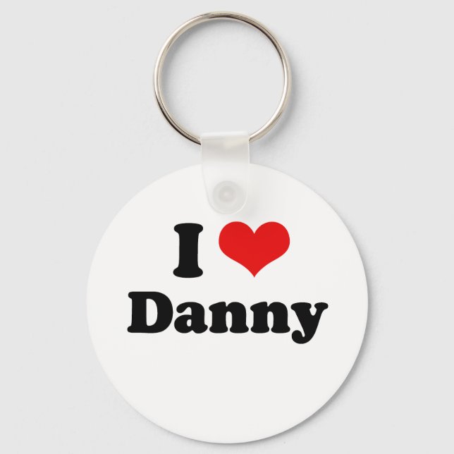 I Love Danny Gokey Key Ring (Front)