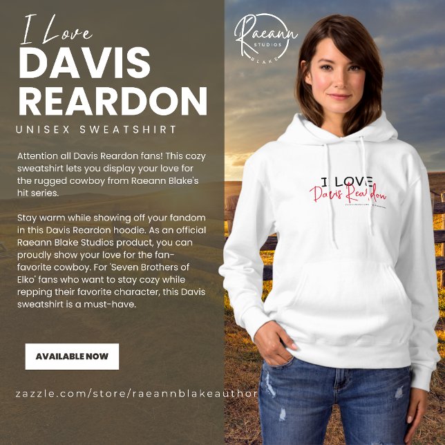 I Love Davis Reardon Hoodie (Creator Uploaded)