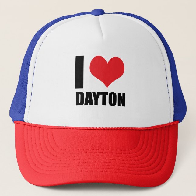 I love Dayton Trucker Hat (Front)