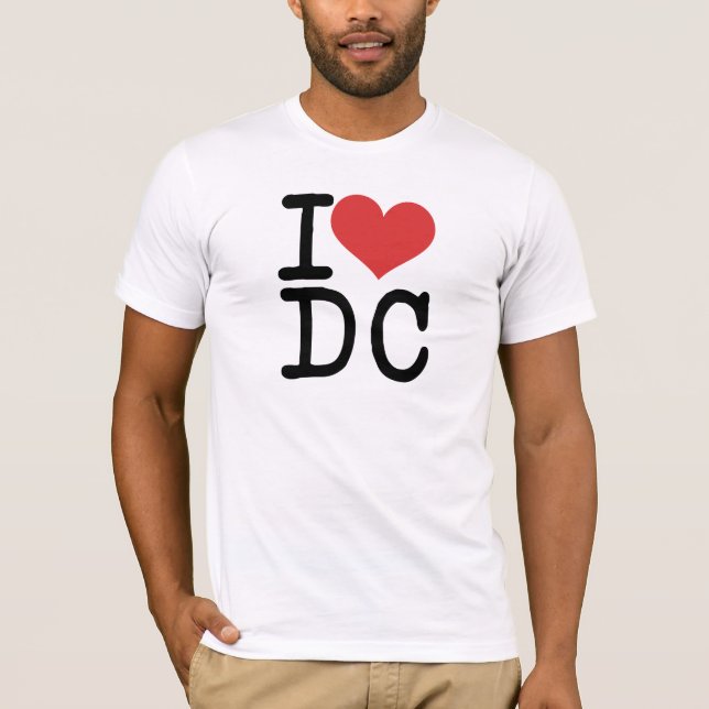 I Love DC T-Shirt (Front)